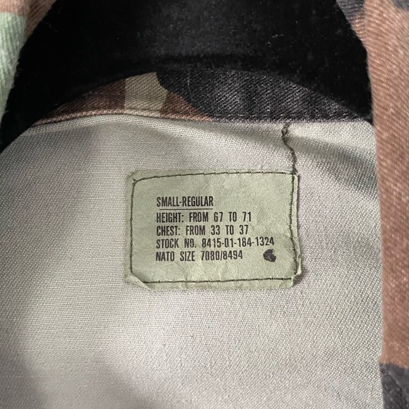 Vintage Army/Military Camouflage Jacket - Picture 4 of 8